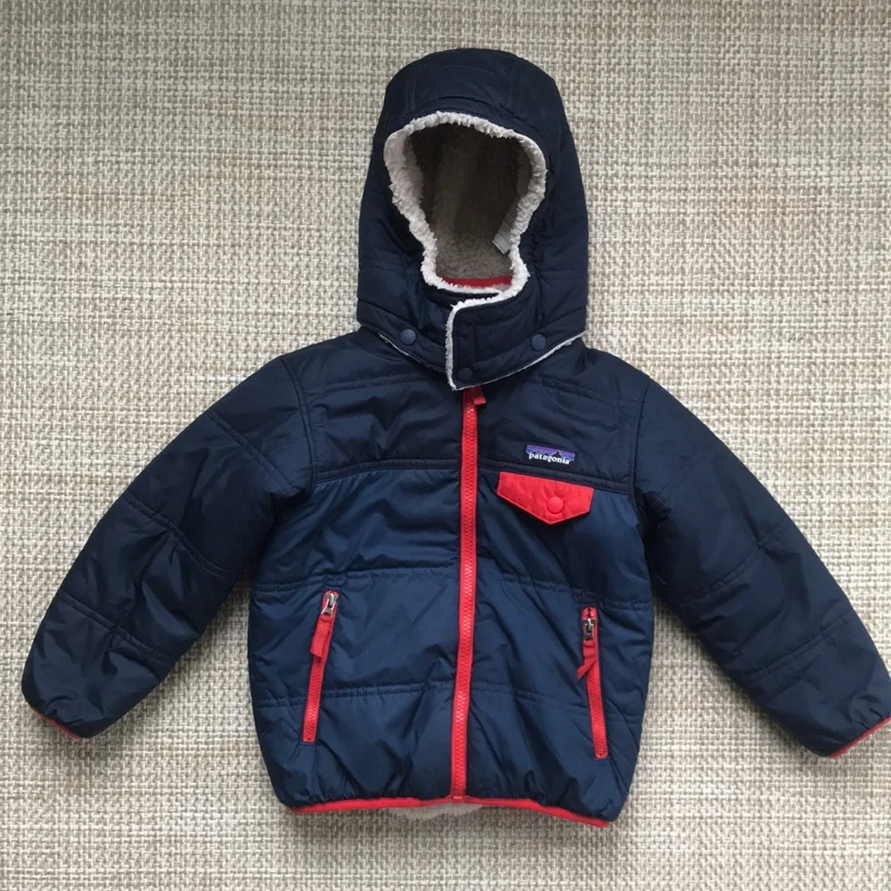 Patagonia Reversible Tribbles Jacket (size 4T)